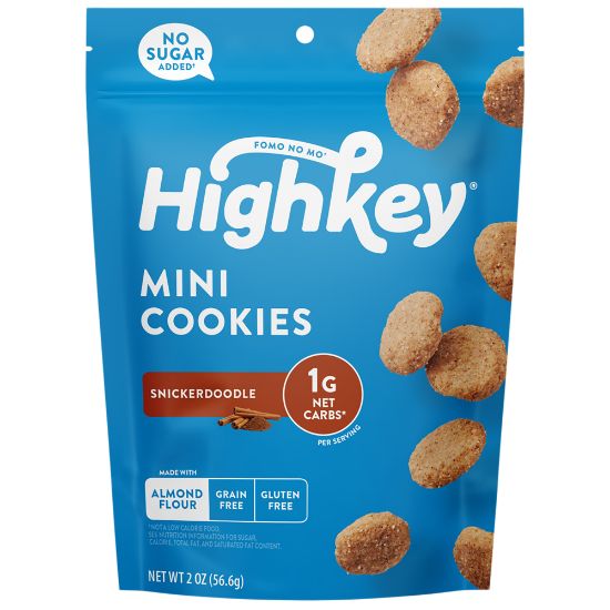 Picture of High Key Snickerdoodle Cookies, 2 Oz, Case Of 6 Bags