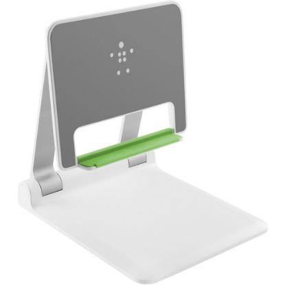 Picture of Belkin Portable Tablet Stage - 9.8in x 8.8in x 9.1in x - White - Cable Management, Adjustable Angle, Foldable, Lightweight