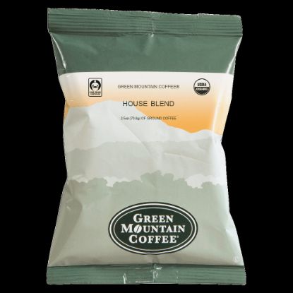 Picture of Green Mountain Coffee Single-Serve Coffee Packets, Organic House Blend, Carton Of 50