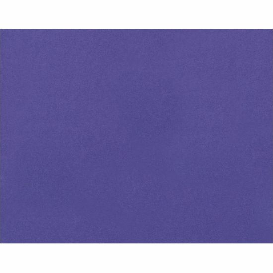 Picture of Pacon Peacock 100% Recycled Railroad Board, 22in x 28in, 4-Ply, Purple, Pack Of 25 Sheets