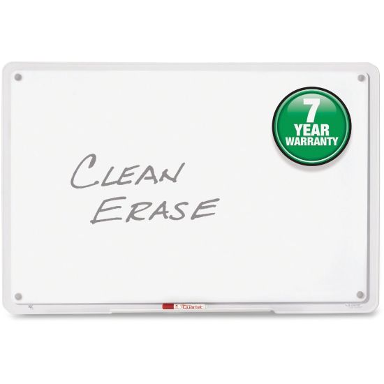 Picture of Quartet Total Erase iQ Unframed Dry-Erase Whiteboard, 36in x 23in, Translucent