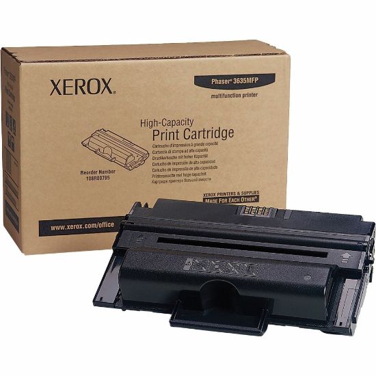 Picture of Xerox 3635MFP Black High Yield Toner Cartridge, 108R00793