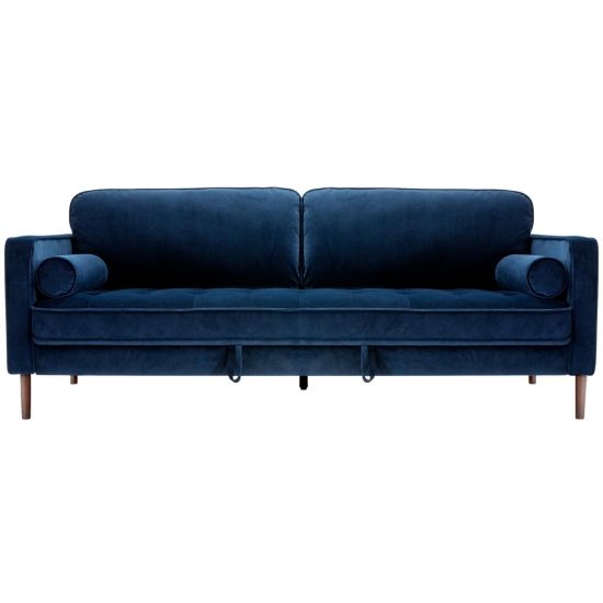 Picture of Nouhaus Module Ergonomic Sofa Bed, 34-1/4inH x 37inW x 85-7/8inL, Navy Blue