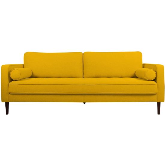 Picture of Nouhaus Module Ergonomic Sofa Bed, 34-1/4inH x 37inW x 85-7/8inL, Yellow