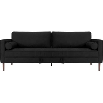 Picture of Nouhaus Module Ergonomic Sofa Bed, 34-1/4inH x 37inW x 85-7/8inL, Black