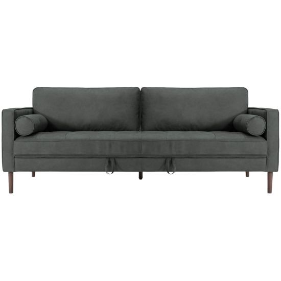 Picture of Nouhaus Module Ergonomic Sofa Bed, 34-1/4inH x 37inW x 85-7/8inL, Dark Gray