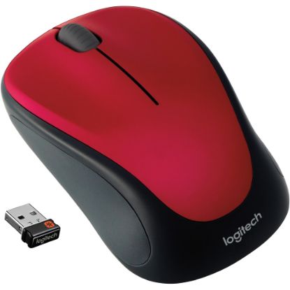 Picture of Logitech M317 Wireless Mouse, Red