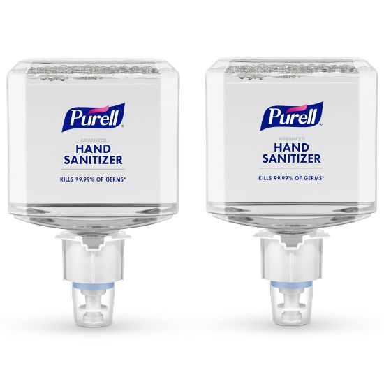 Picture of PURELL Brand Advanced Foam Hand Sanitizer ES6 Refill, Clean Scent, 40.6 OZ, Pack Of 2