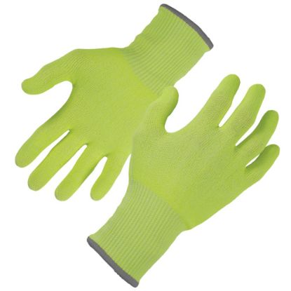 Picture of Ergodyne ProFlex 7040 Polyethylene Food Grade Gloves, Medium, Lime, Case Of 144 Pairs