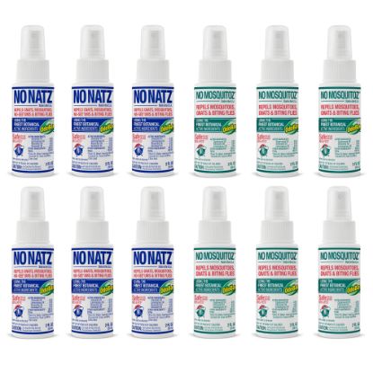 Picture of No Natz No Mosquitoz Botanical Bug Repellent, 2 Oz, Pack Of 12 Bottles