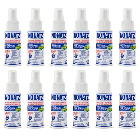 Picture of No Natz Botanical Bug Repellent, 2 Oz, Pack Of 12 Bottles