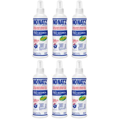 Picture of No Natz Botanical Bug Repellent, 8 Oz, Pack Of 6 Bottles