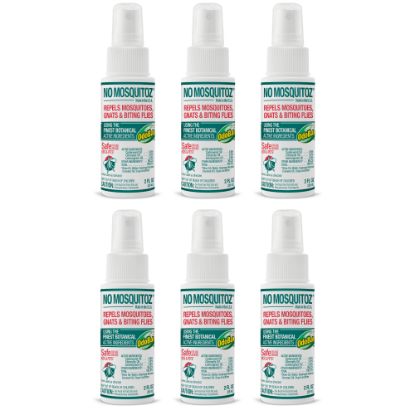 Picture of No Natz No Mosquitoz Botanical Bug Repellent, 2 Oz, Pack Of 6 Bottles