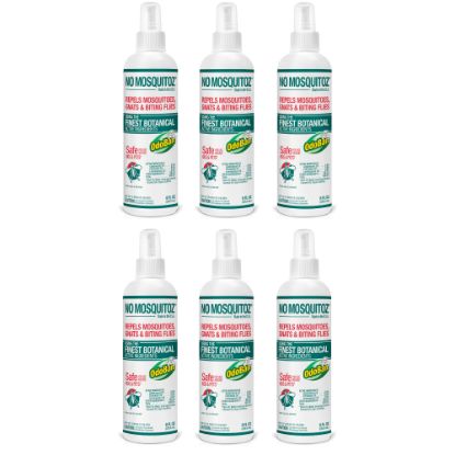 Picture of No Natz No Mosquitoz Botanical Bug Repellent, 8 Oz, Pack Of 6 Bottles