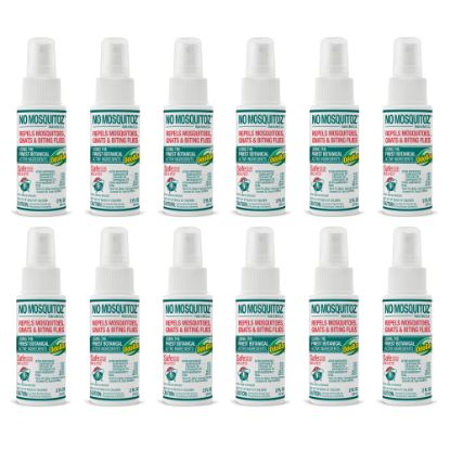 Picture of No Natz No Mosquitoz Botanical Bug Repellent, 2 Oz, Pack Of 12 Bottles