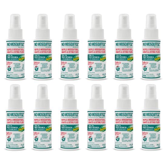 Picture of No Natz No Mosquitoz Botanical Bug Repellent, 2 Oz, Pack Of 12 Bottles