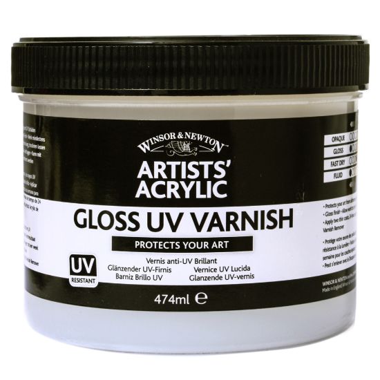 Picture of Winsor & Newton Artists Acrylic UV Varnish, Gloss, 237 mL