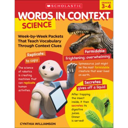 Picture of Scholastic Words In Context: Science, Grades 3 - 4