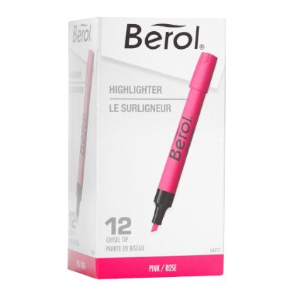 Picture of Berol by Eberhard Faber 4009 Highlighters, Pink, Box Of 12