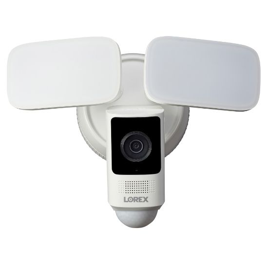 Picture of Lorex Wi-Fi 2K 4.0-Megapixel Wired Floodlight Security Camera, White