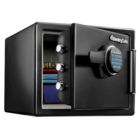 Picture of SentrySafe Large Fire-Safe Digital Safe, 0.8 Cu Ft, Black