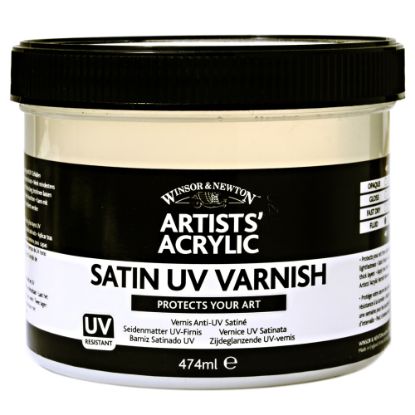 Picture of Winsor & Newton Artists Acrylic UV Varnish, Satin, 237 mL