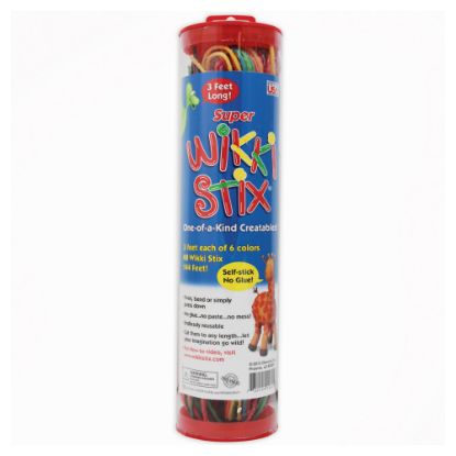 Picture of Wikki Stix Super Wikki Stix, 3ft, Neon, Pack Of 48