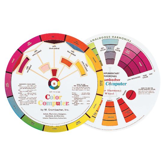 Picture of Grumbacher Dual-sided Color wheel - 1 Each