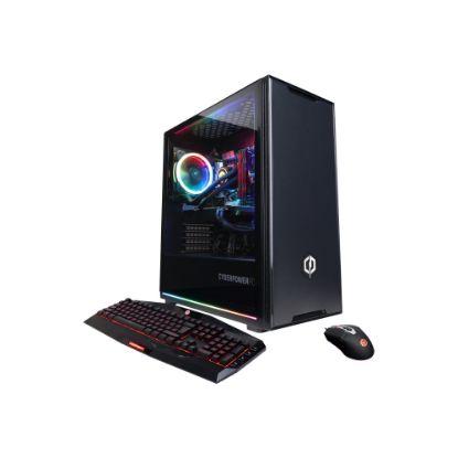 Picture of CyberPowerPC Gamer Xtreme Liquid Cool GLC2500V6 - Mid tower - Core i7 11700KF / up to 5 GHz - RAM 16 GB - SSD 500 GB - NVMe, HDD 2 TB - GF RTX 3060 - Gigabit Ethernet - 802.11a/b/g/n/ac - Win 10 Home 64-bit - monitor: none - black