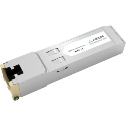 Picture of Axiom 1000BASE-T SFP Transceiver for Transition Networks - TN-SFP-TX - For Data Networking - 1 x 1000Base-T - Copper - 128 MB/s Gigabit Ethernet1 Gbit/s