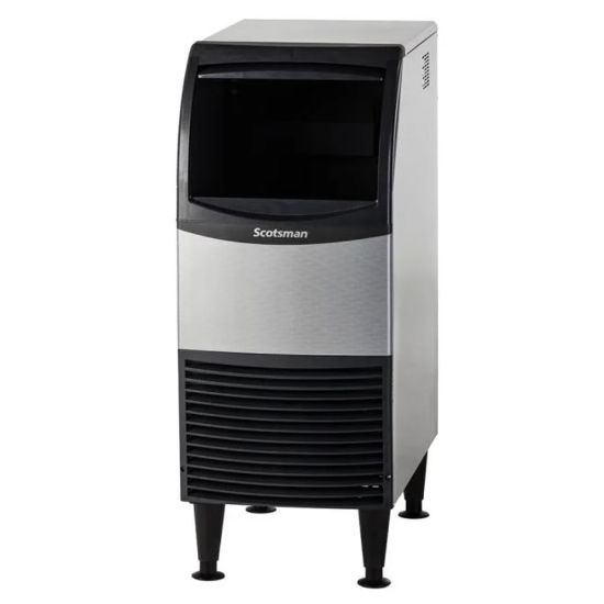 Picture of Hoffman Scotsman Air Cooled Undercounter Ice Machine, Nugget Ice, 38inH x 15inW x 24inD, Silver