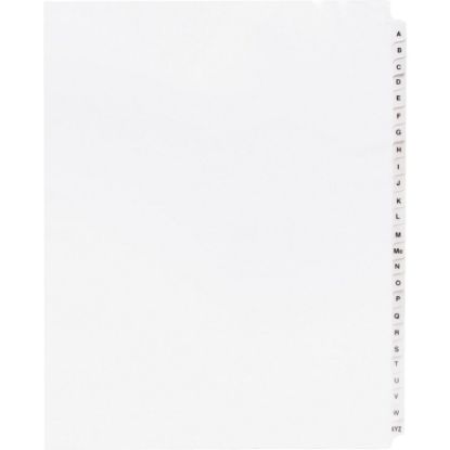 Picture of Sparco A-Z Quick Index Dividers With Contents Page, A-Z, White