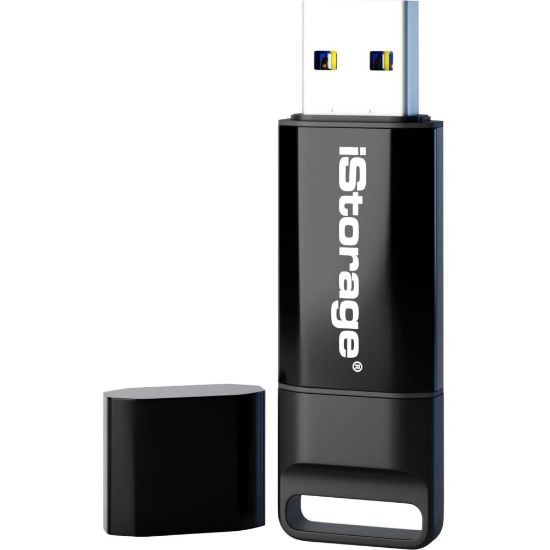 Picture of iStorage datAshur BT USB 3.2 32GB Encrypted Secure Flash Drive, Black