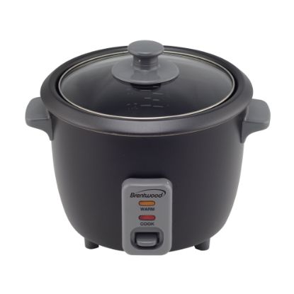 Picture of Brentwood 4-Cup Rice Cooker, Black