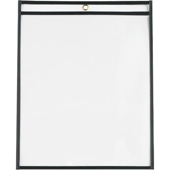 Picture of Partners Brand Job Ticket Holders, 11in x 14in, Black, Pack Of 25