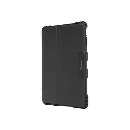 Picture of Targus Pro-Tek Rotating - Flip cover for tablet - rugged - polyurethane, faux leather - black - for Samsung Galaxy Tab S4 (10.5 in)