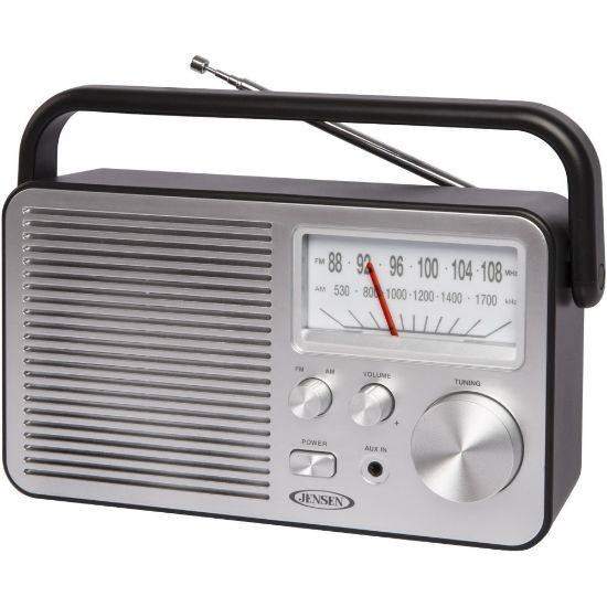 Picture of JENSEN Portable AM/FM Radio - 4 x C - Portable