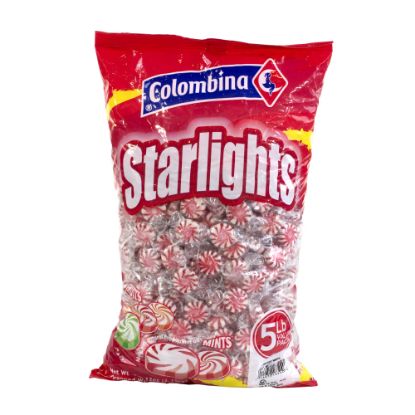 Picture of Colombina Pinwheel Starlight Mints, 5-Lb Bag