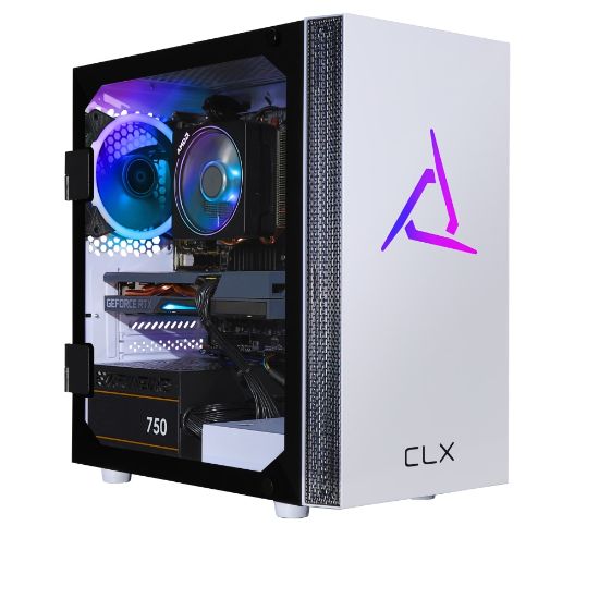 Picture of CLX SET TGMSETRTH1613WM Gaming Desktop PC, AMD Ryzen 9, 16GB Memory, 3TB Hard Drive/500GB Solid State Drive, Windows 10 Home