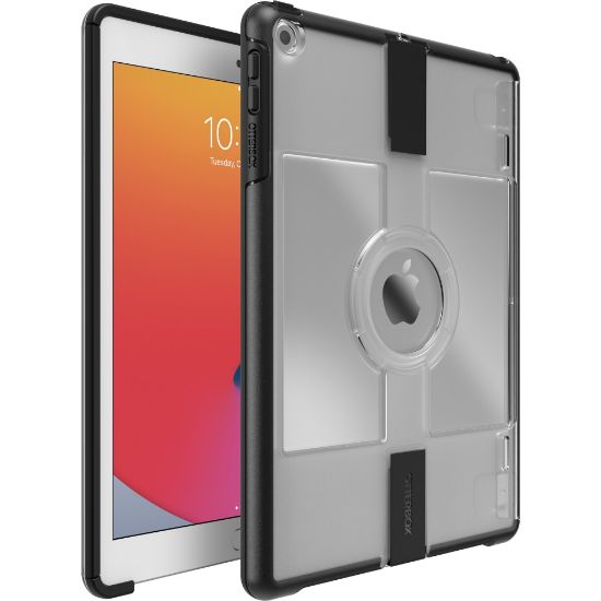 Picture of OtterBox uniVERSE Series Case For Apple iPad (9th Gen), iPad (8th Gen), iPad (7th Gen), Black/Clear