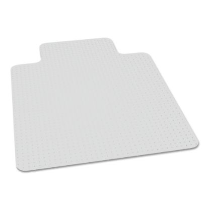 Picture of SKILCRAFT Biobased Chair Mat For High-Pile Carpets, 45in x 53in, 20in x 12in Lip, Clear (AbilityOne 7220-01-656-8994)