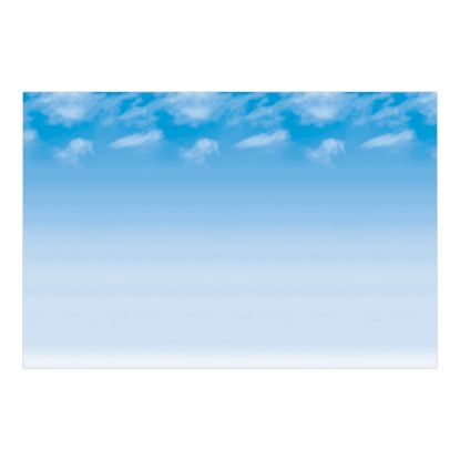 Picture of Pacon Fadeless Designs Bulletin Board Paper, 48in x 50ft, Wispy Clouds