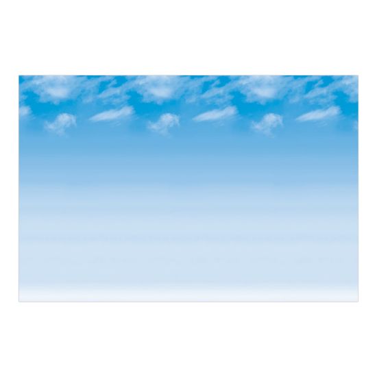 Picture of Pacon Fadeless Designs Bulletin Board Paper, 48in x 50ft, Wispy Clouds