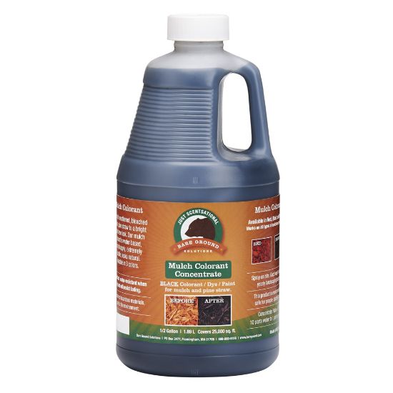 Picture of Bare Ground Just Scentsational Bark Mulch Colorant Concentrate, 0.5 Gallons, Black