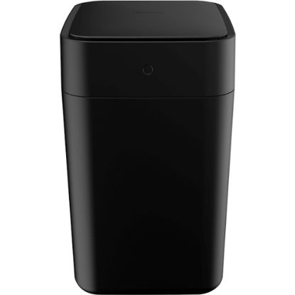 Picture of Townew T1 Self-Sealing Smart Trash Can With Motion Sensor Lid And Auto Bag Replacement, 4.1 Gallons, 15-13/16inH x 9-9/16inW x 12-1/8inD, Black