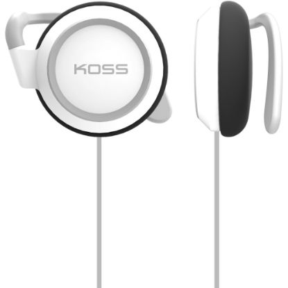 Picture of Koss KSC21 Earphone - Stereo - White - Mini-phone (3.5mm) - Wired - 36 Ohm - 50 Hz 18 kHz - Over-the-ear - Binaural - Supra-aural - 4 ft Cable