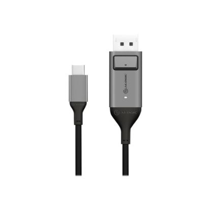 Picture of ALOGIC Ultra - DisplayPort cable - 24 pin USB-C (M) to DisplayPort (M) - 3.3 ft - 4K support - space gray