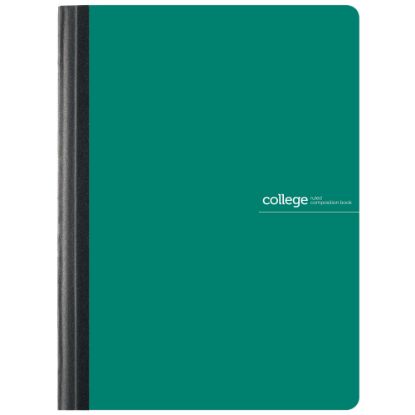 Picture of Office Depot Brand Poly Composition Book, 7-1/2in x 9-3/4in, College Ruled, 80 Sheets, Green