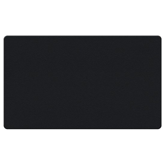 Picture of Ghent Fabric Bulletin Board With Wrapped Edges, 12in x 48in, Black