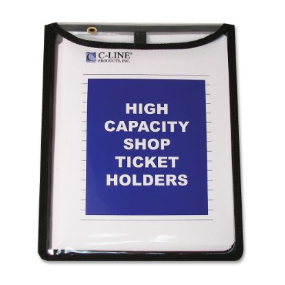 Picture of C-Line Heavyweight Vinyl Shop Ticket Holders, 9in x 12in, Pack Of 15